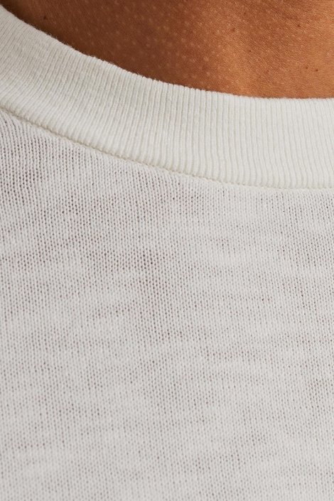 Cast Iron crewneck cotton blend slub